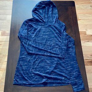 Women's Nike Blue Navy Lightweight Running Long Sleeve Top